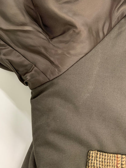 バラクータ G9 ハリントンジャケット 42 ブラウン コットン 千鳥格子 厚手 IT4K0GJ2NO74