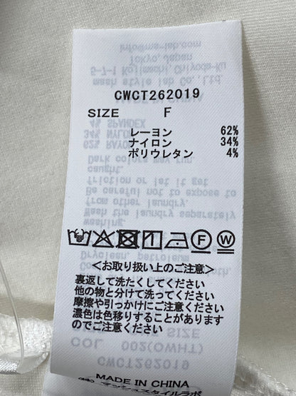 セルフォード アシンメトリーカット CWCT262019 カットソー F ホワイト ITIRZ2O6NGBG