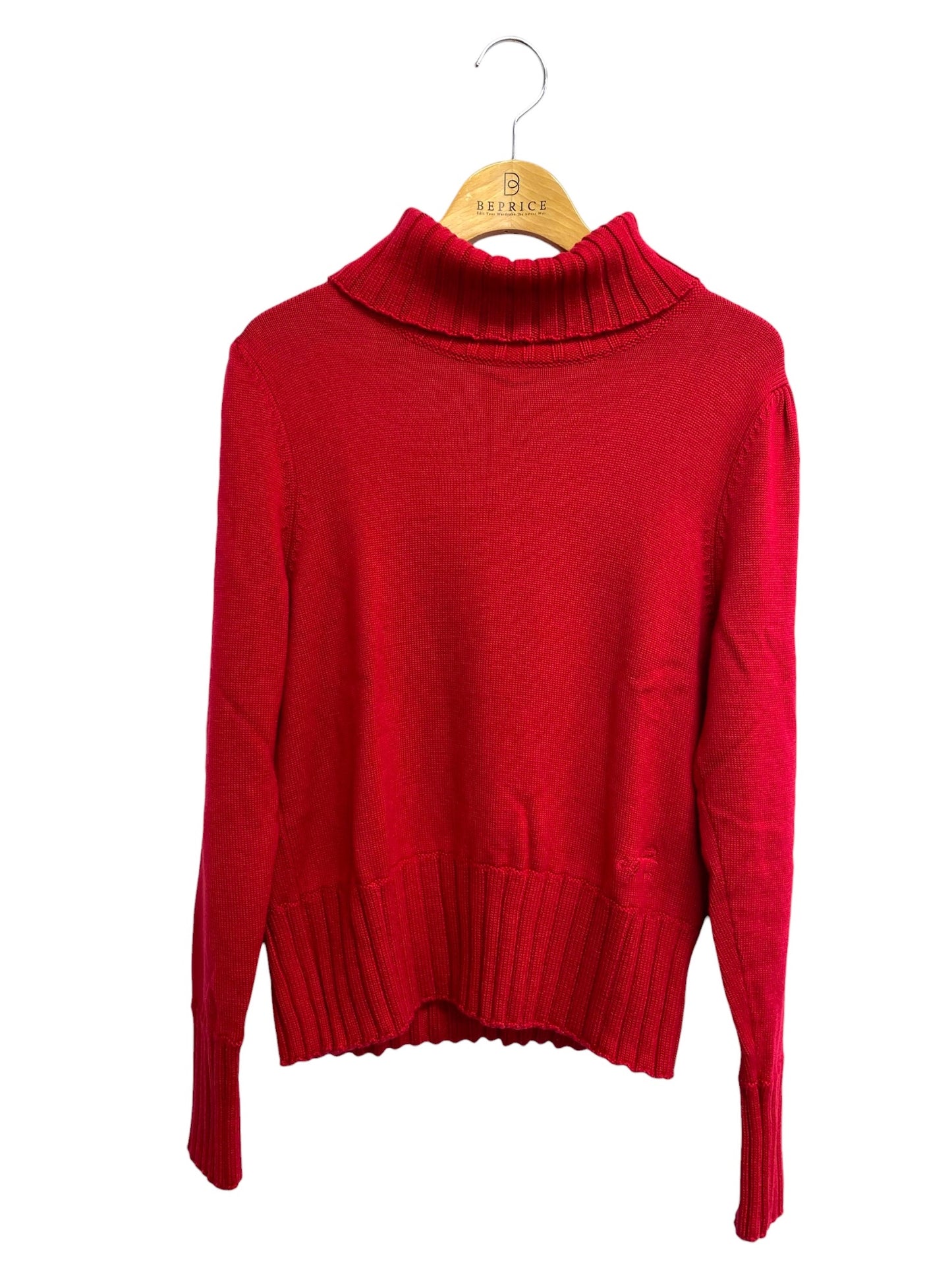 エムズグレイシー Turtleneck Sweater 818592 ニット セーター 38 レッド タートル ITJO934Z8Q3A