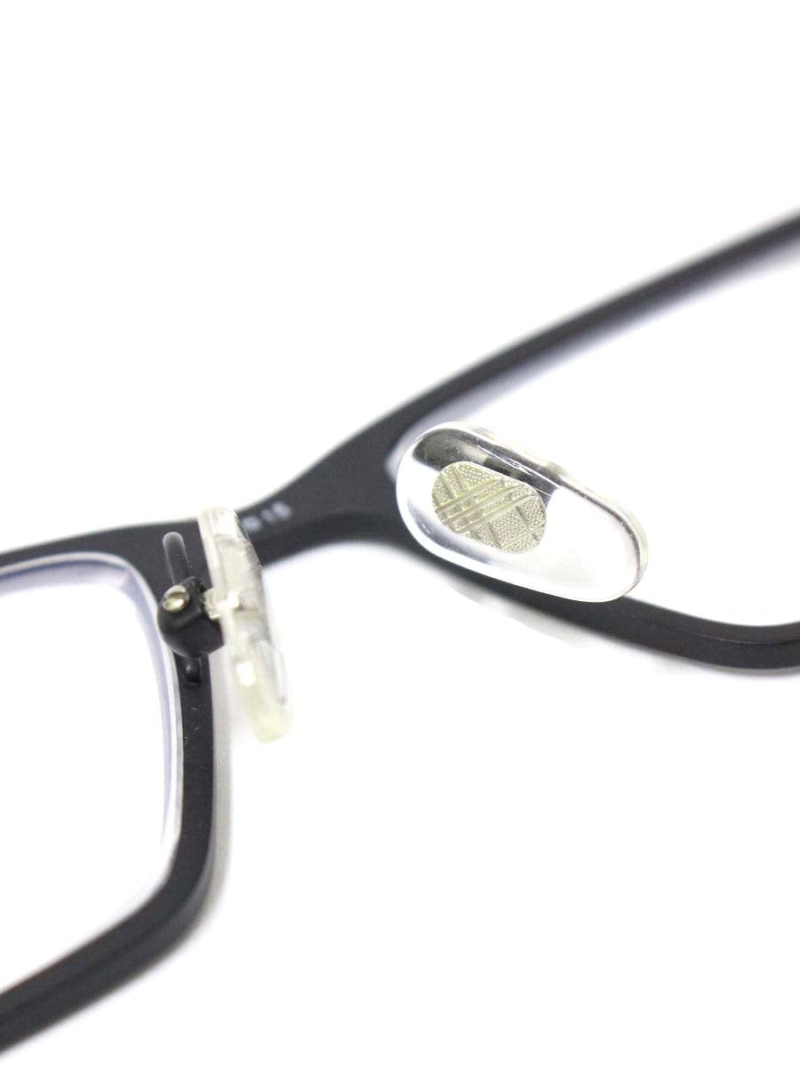 バーバリー 1292TⅮ メガネ ブラック メタルフレーム フルリム スクエア ITGL2U4LF549