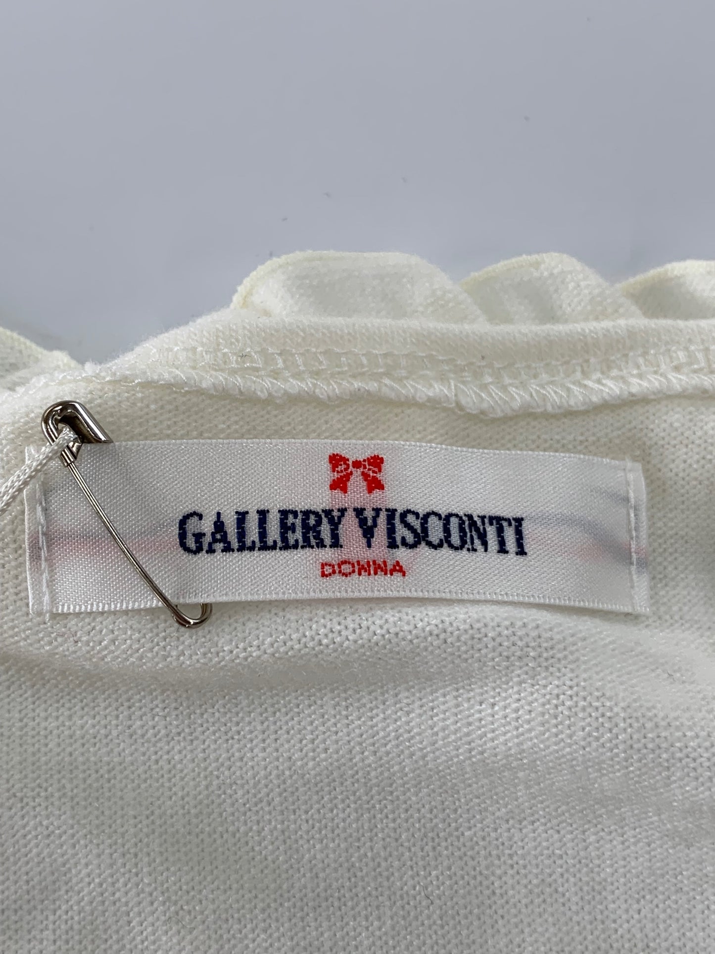 ギャラリービスコンティ 1491569 カットソー 2 アイボリー フリル ITMG705RJEKK