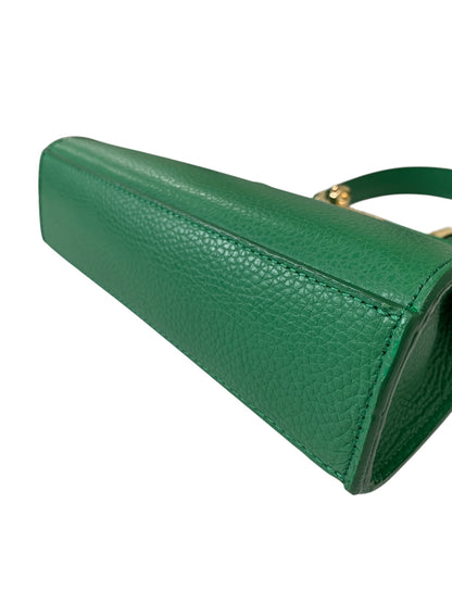 フランコフェラーロ ハンドバッグ グリーン ベルト 2way ITBZIHHEZ71A