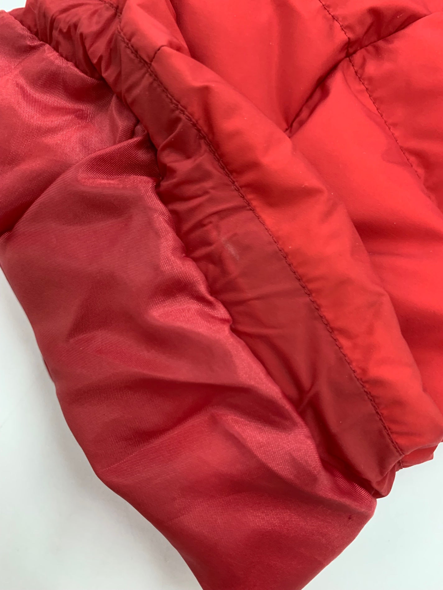 エムズグレイシー 919511 ダウンコート 38 レッド レッキスファー 2way カメリア ダブルジップ IT0ENOOIQ1IP