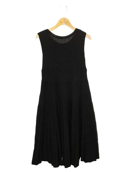 フォクシーブティック Pleats knit Dress 36568 ワンピース 38 ブラック IT4HBJ04DBQI