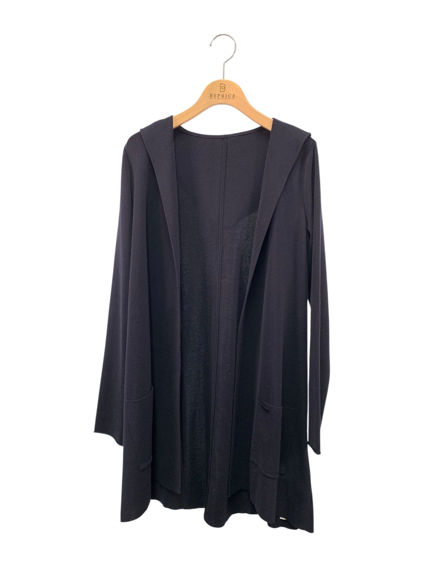 フォクシーブティック HOODIE CARDIGAN 38822 カーディガン 38 ネイビー ITMU8AOP06Q0