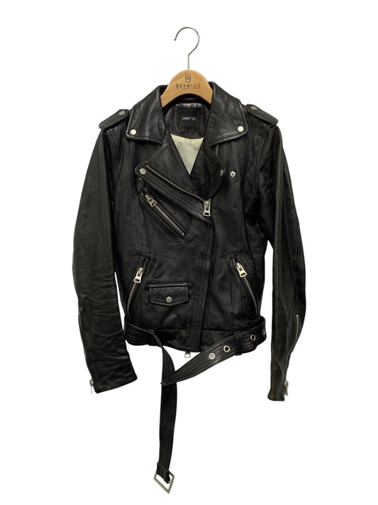 ドロシーズ 36-41141001 ライダースジャケット 1 ブラック 羊革 ラムレザー ITEMEKHA3B44 【SALE】