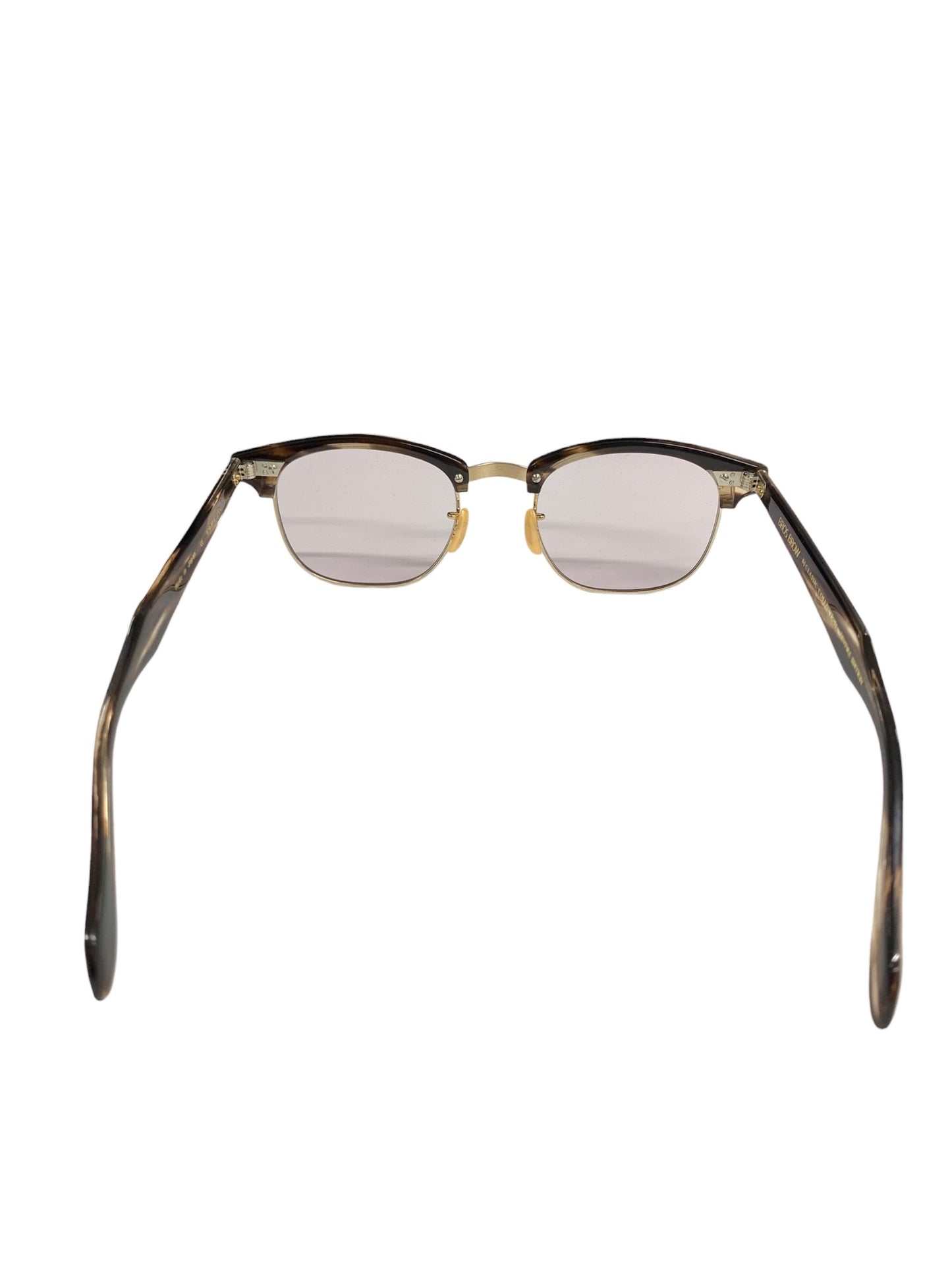 BJクラシックコレクション BROS BROW REVIVAL EDITION メガネ ブラウン メタルフレーム フルリム ブロウ ITPXLA6X17M8