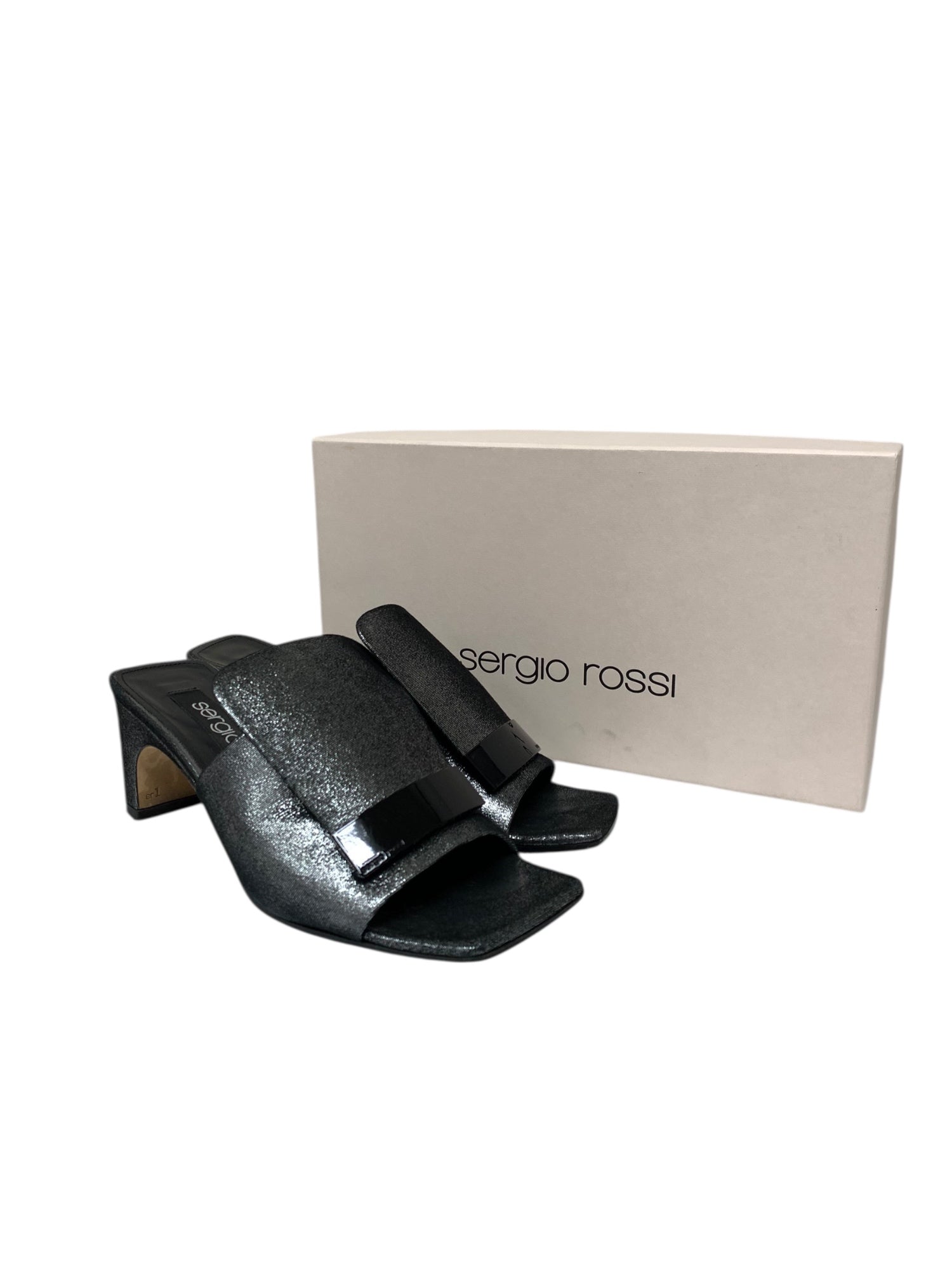 セルジオロッシ Sr1 Mule HH 60mm A81700 ミュール 37 ブラック