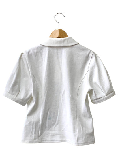 フォクシーブティック Blouse Marea 43741 ポロシャツ 38 ホワイト IT39Y9YX84A8