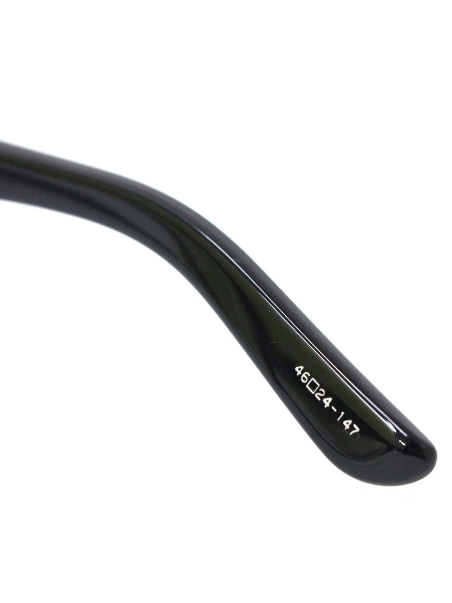 ミスタージェントルマン CHARLIE B メガネ ブラック セルフレーム フルリム ボストン ITRESH01NGU2