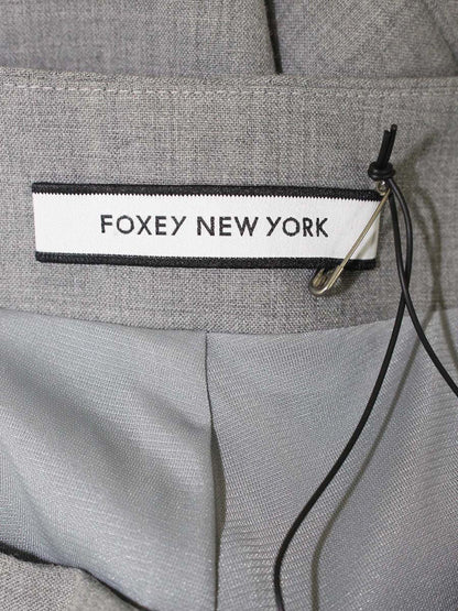 フォクシーニューヨーク Pants 38310 パンツ 38 グレー IT2NZEF8GSGM