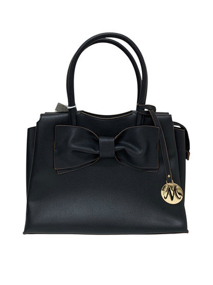 エムズグレイシー Ribboned Bag 994528 ハンドバッグ ブラック リボン ITPYZ6O99IJ2