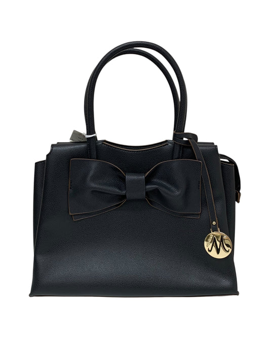 エムズグレイシー Ribboned Bag 994528 ハンドバッグ ブラック リボン ITPYZ6O99IJ2