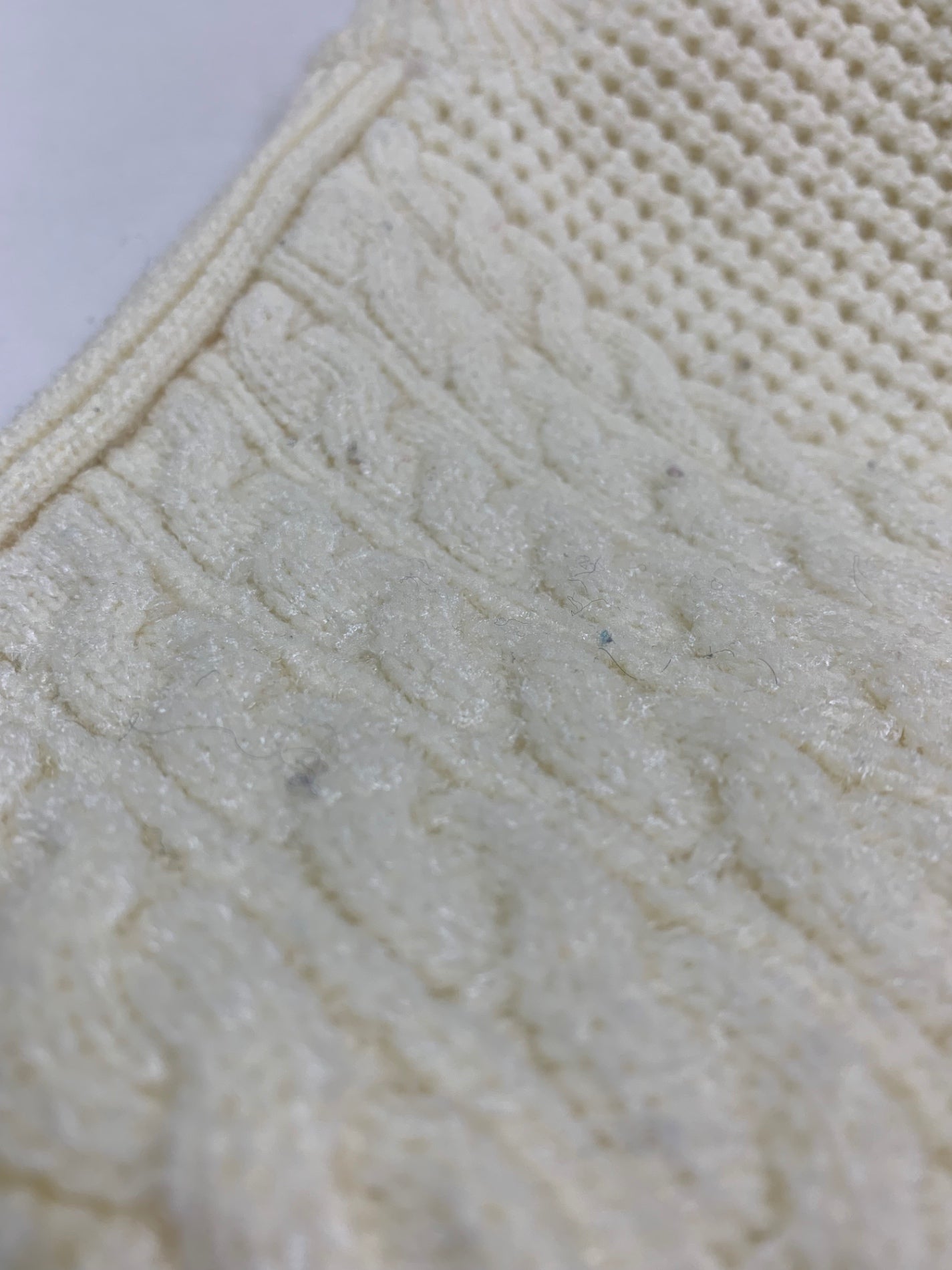 アンスリード CABLE LAYER KNIT TOP 522562600201-01 F ホワイト 25aw IT51AKZFN5WY