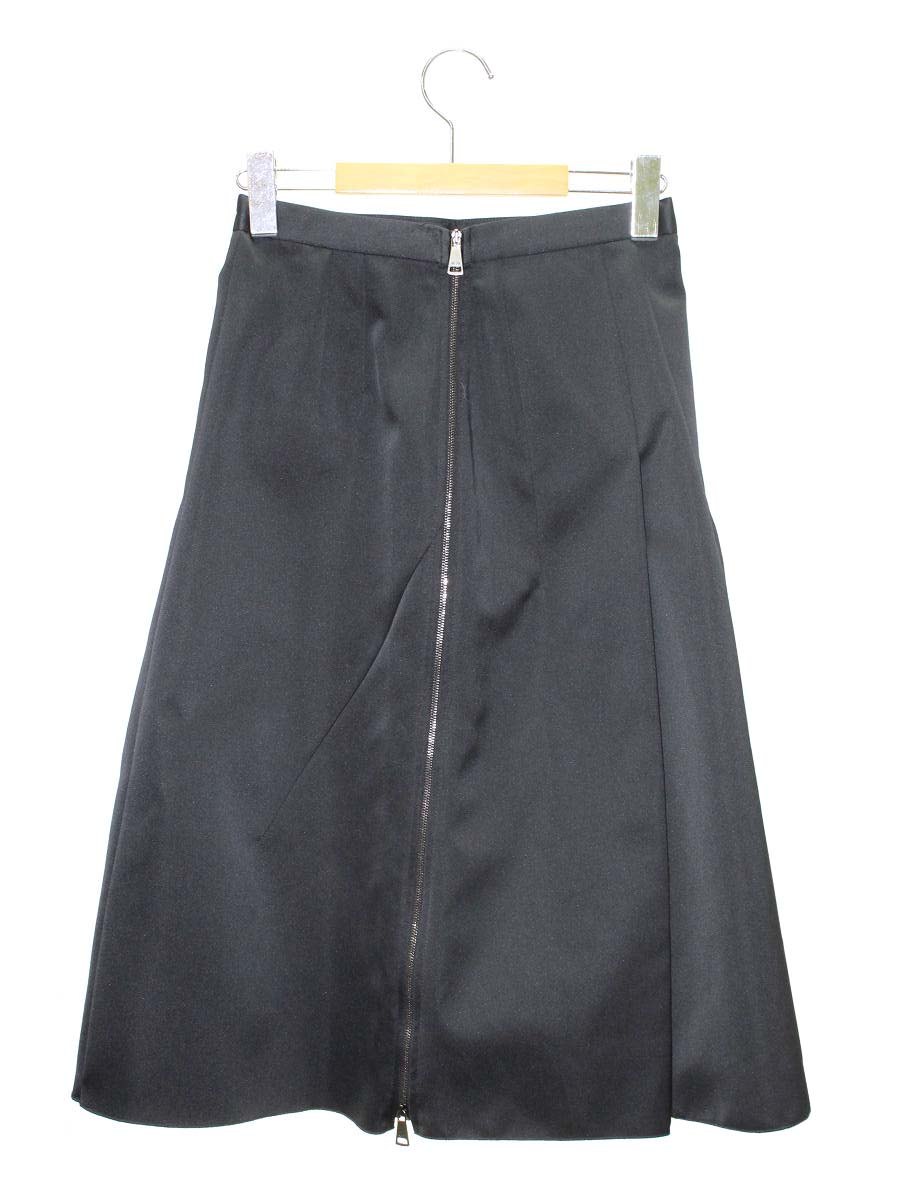 ヌメロヴェントゥーノ 19AW-C072-5279 スカート 38 ブラック サイドジップ IT5V0U3UBQXV
