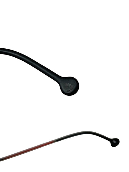 エルエーアイワークス 427 メガネ 眼鏡 レッド メタルフレーム フルリム オーバル IT6QZ0E26AZ8