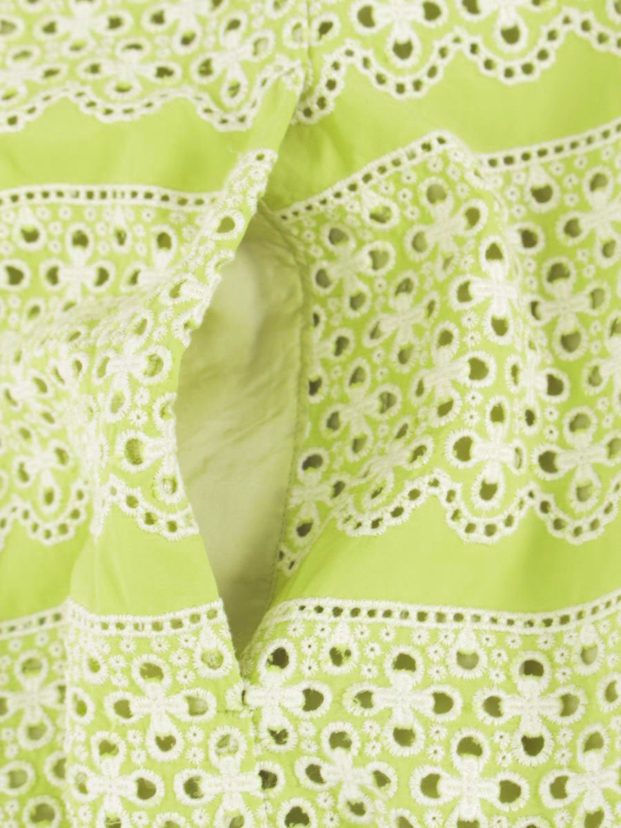 トッカ OPTOHS0230 ワンピース 0 グリーン 刺繍 カットワーク ITOAGI03OOXC 【SALE】