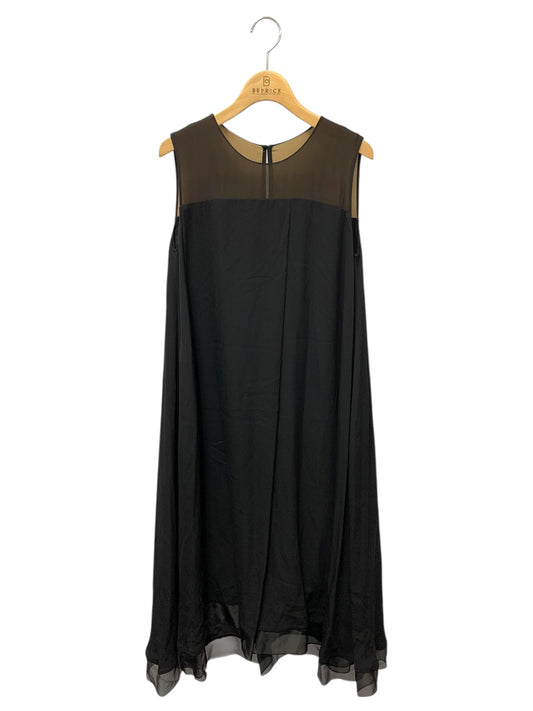 フォクシーブティック ドレス ムーンシェード  42114 ワンピース 38 ブラック シースルー シルクシフォン素材 ITBOC3FMV55C