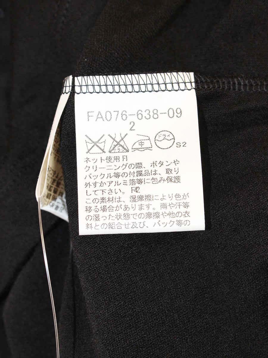 バーバリーロンドン エクエストリアン・ナイト・デザイン(EKD) FA076-638-09 ポロシャツ 2 ブラック 刺繍 ITDE0I3OSS5G