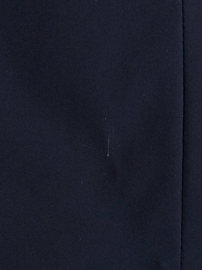 ルネ basic 5614060 スカート 36 ネイビー フラワーモチーフ タック ITNXP7IL32QO 【SALE】