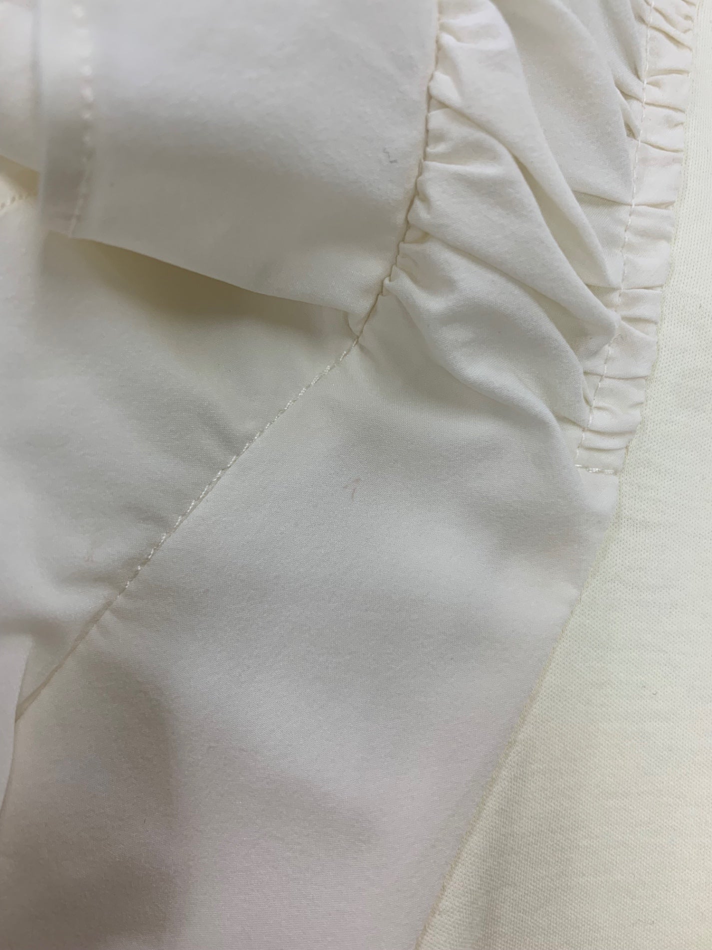 エムズグレイシー 515503 カットソー 38 アイボリー フリル パフスリーブ ITR158HNQHII