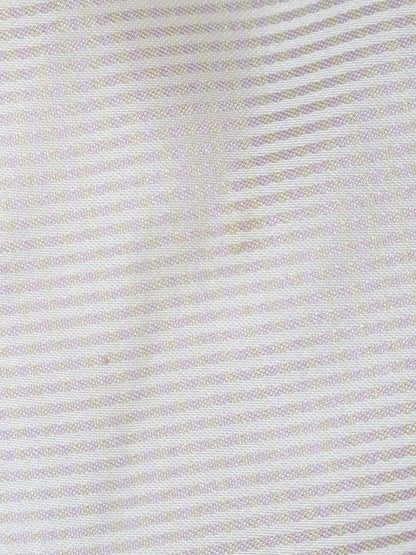 ルネ 6536090 ワンピース 34 パープル フロントジップ ボーダー ITFIDQTPICGE