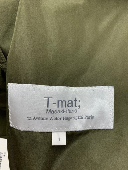 ティーマット マサキパリ スカート 1 カーキグリーン ギャザーロング ITVWVRLG1HG6