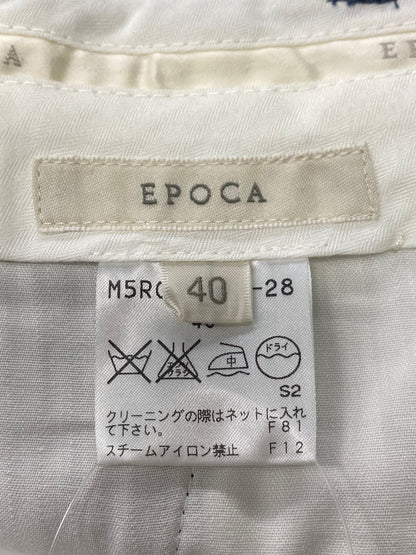 エポカ M5R04-807-28 パンツ 40 ネイビー クロップド ITP92O5684YQ