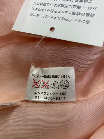 エムズグレイシー 621365 ワンピース 40 ピンク ボーダー フリル ITS0GPLL17I8