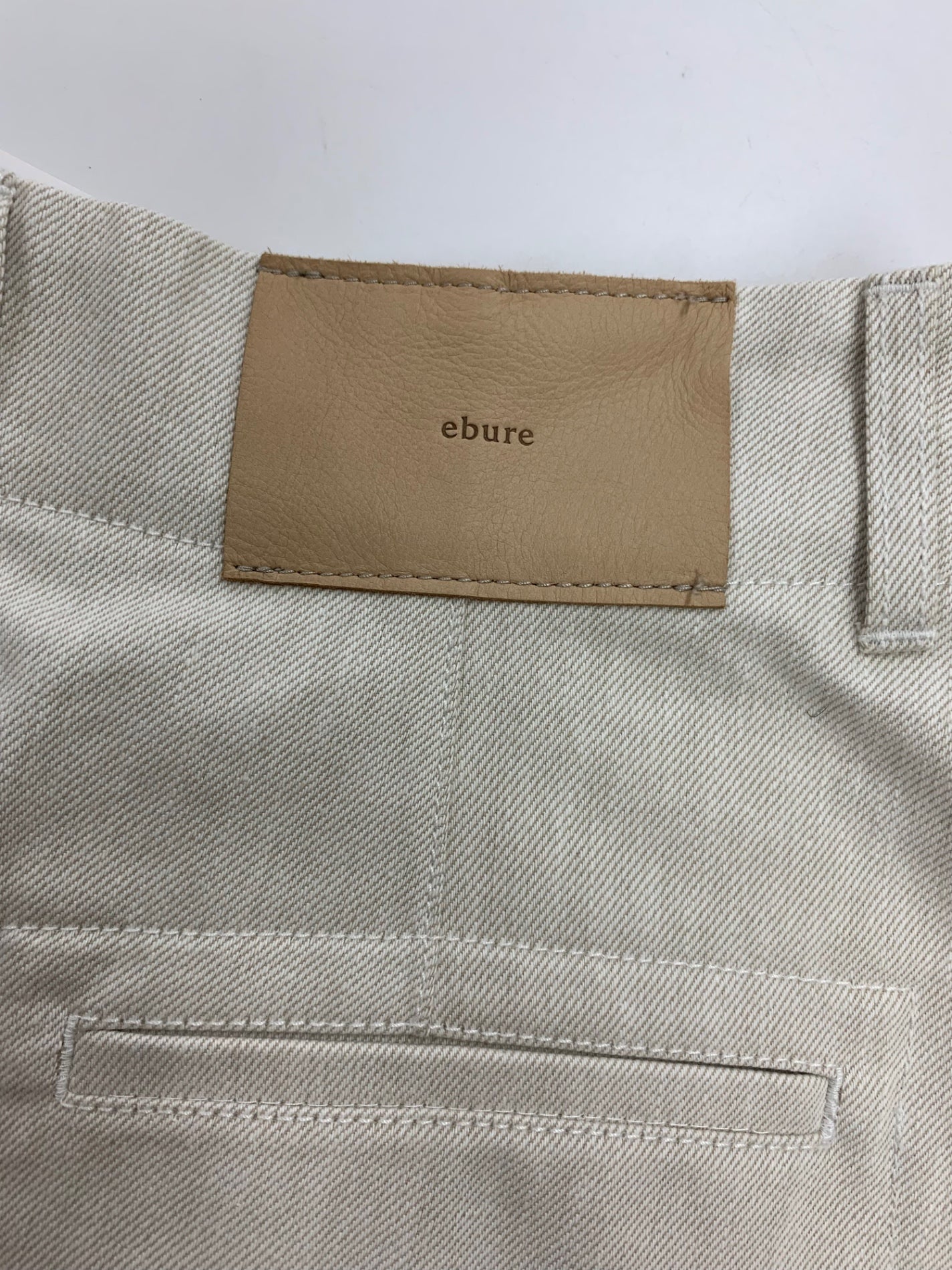 エブール リアクティブデニム トラペーズスカート 3710500136 38 オフホワイト IT71O8A2YN36