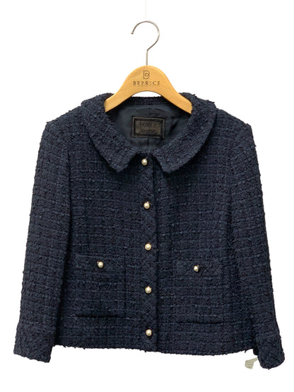 フォクシーブティック Boxy Cropped Jacket 36705 ジャケット 40 ネイビー ITNDMGPZ4YKY