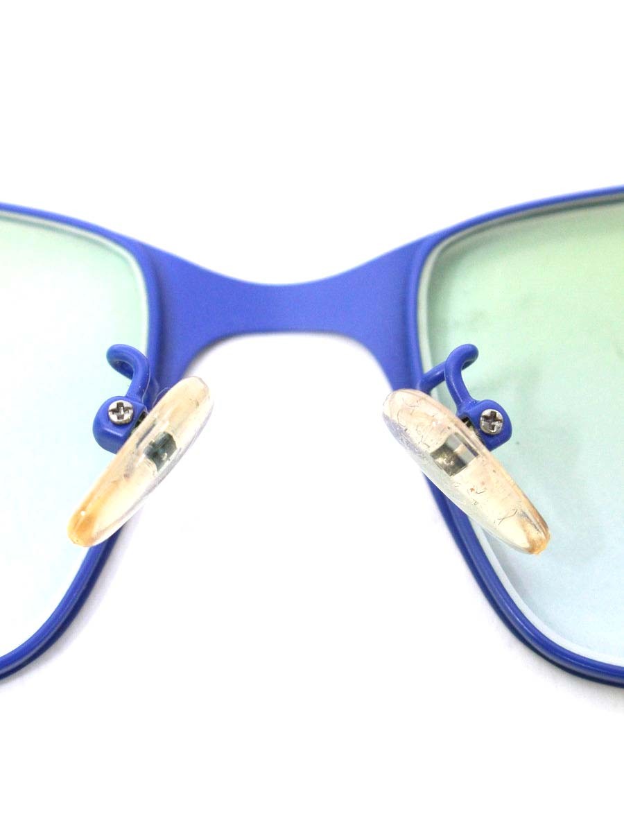 アイゾーンニューヨーク IDRIVE P134-DRBK メガネ ブラック/ブルー メタルフレーム スクエア IT15C1D3N4S8 【SALE】