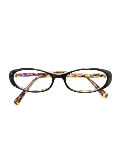 ベセペセ BP-3118 メガネ カーキグリーン/ブラウン セルフレーム フルリム オーバル col.05 ITURF6L1AM9D