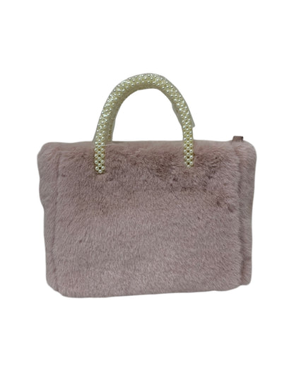 エムズグレイシー 294521 ハンドバッグ ピンク エコファー フェイクパール ITIFX1CE80AE