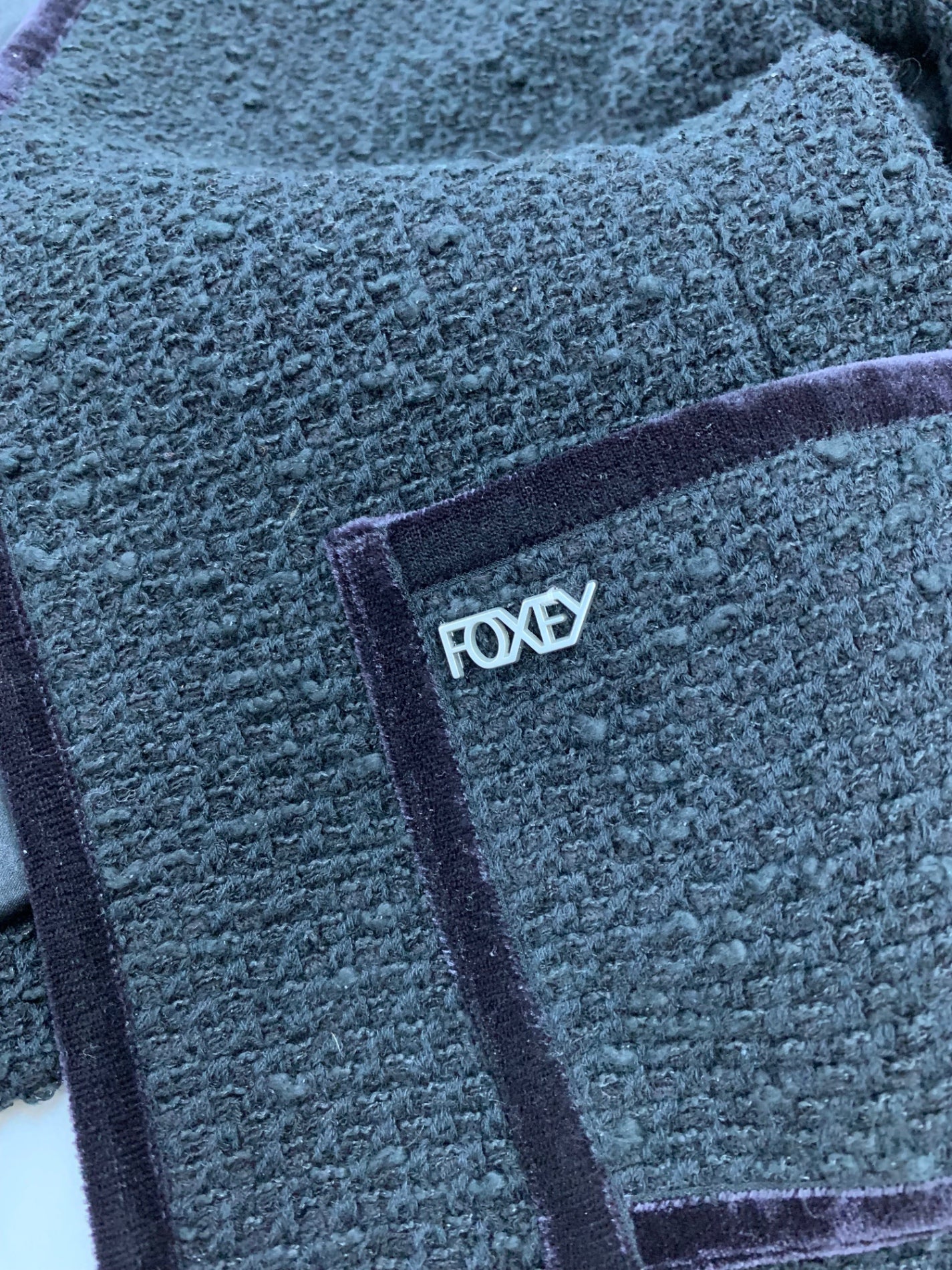 フォクシーブティック ジャケット コンコルド 29054 ジャケット 40 ブラック IT1X9FGVKVRN