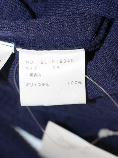 エムズグレイシー Mesh Cardigan 918345 カーディガン 38 ネイビー メッシュ ITKZH93451IW