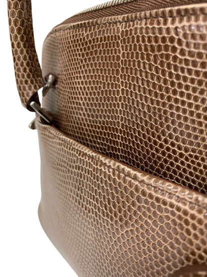 フォクシーブティック LIZARD MACARON 27071 ハンドバッグ ブラウン IT68L3MYDK1U