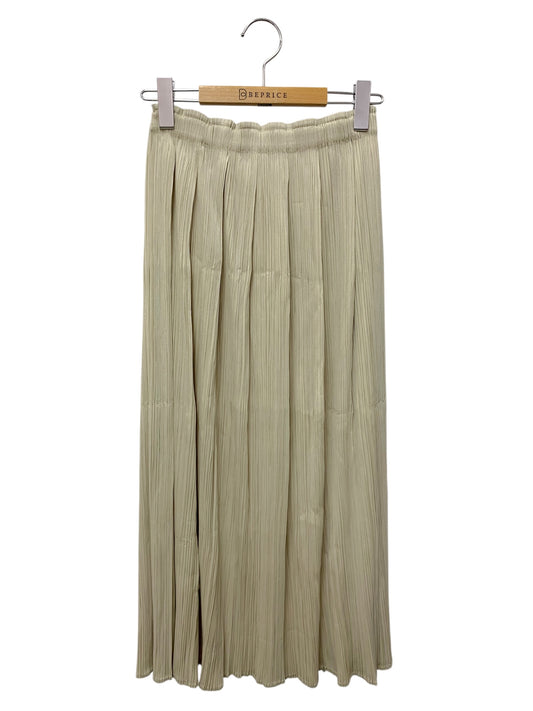 プリーツプリーズイッセイミヤケ PP01-JG503 スカート 1 グレージュ フレア ITQLC4FLMIRW