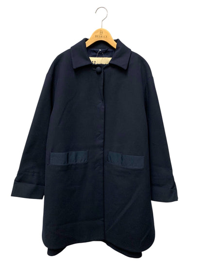 ヘルノ オードリーコート GC000390D-12163-9200 42 ネイビー グログラン ITNRCUP29QRS