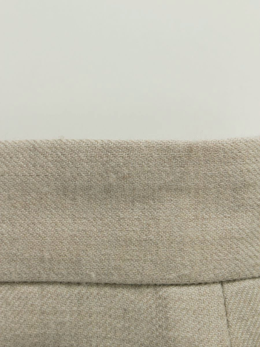 フォクシー 41774 スカート 38 グレージュ フラワー刺繡 ビジュー ITCJR3WFKOO2