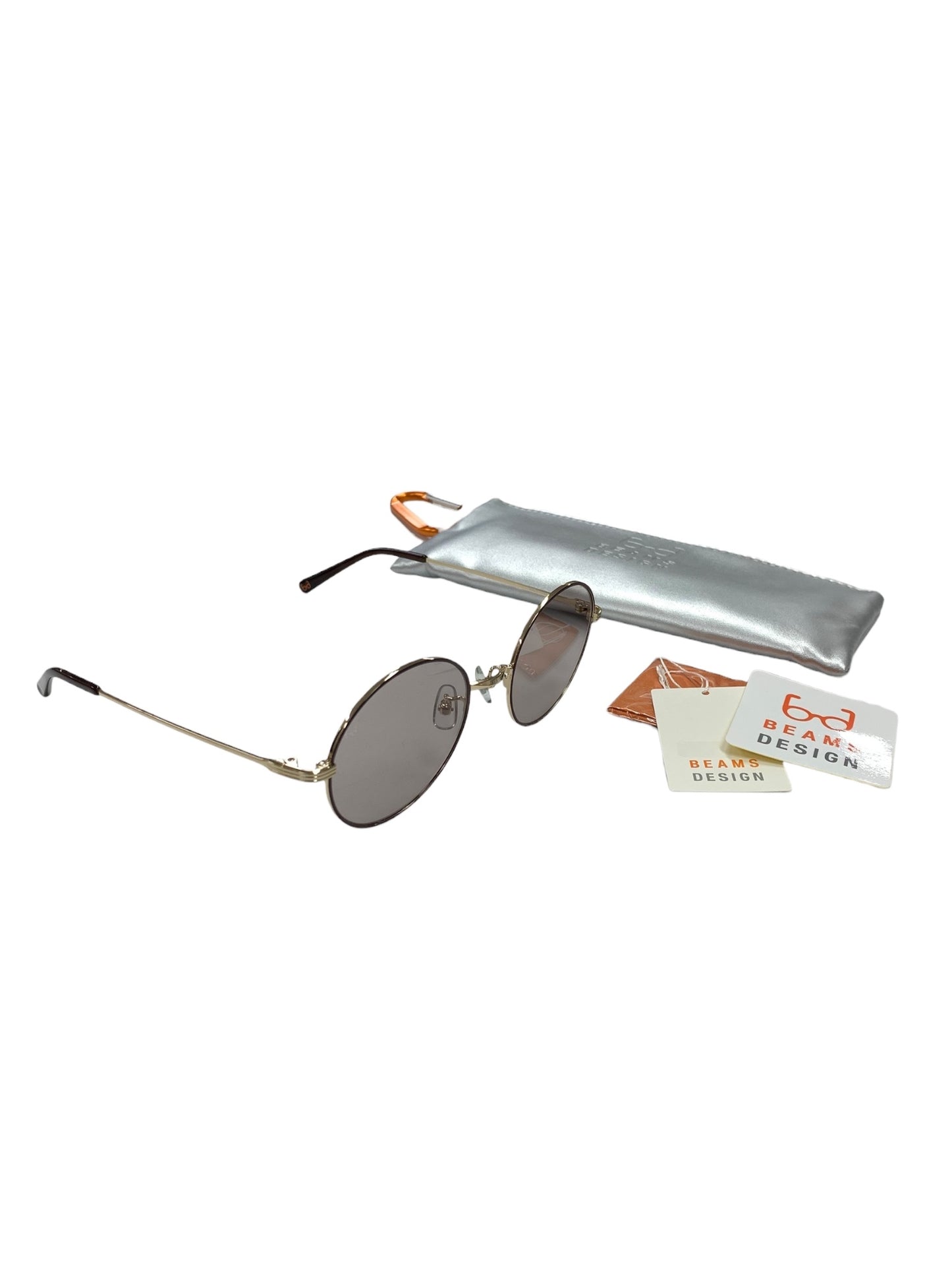 ビームス デザイン BDS-123 サングラス ゴールド メタルフレーム ラウンド ITXZT4R5YZ86