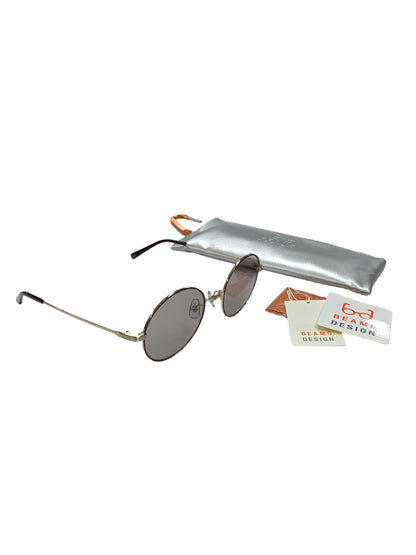 ビームス デザイン BDS-123 サングラス ゴールド メタルフレーム ラウンド ITXZT4R5YZ86