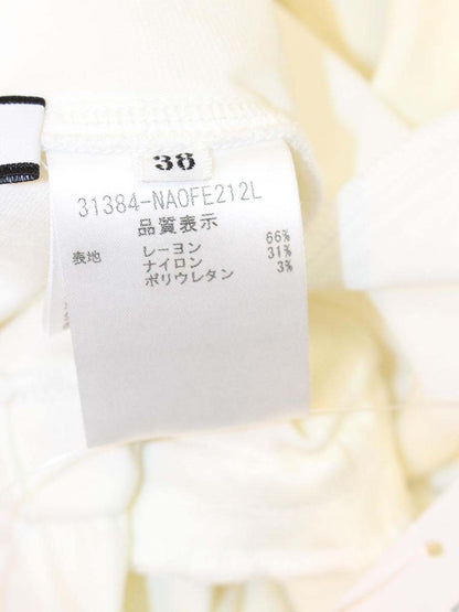 フォクシーニューヨーク サマーホイップ 31384 ワンピース 38 ホワイト 裾フレア ITT5JG8RY2VT
