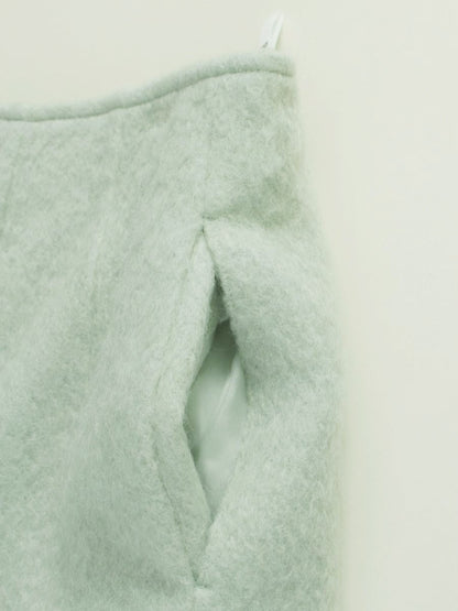 ルネ 6044020 スカート 36 ライトグリーン モヘア混 ITVY70TZVT6S