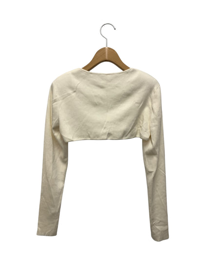 フォクシーブティック Silky シルキー 44639 ボレロ 38 アイボリー カーディガン ITZRRH0EH1GG