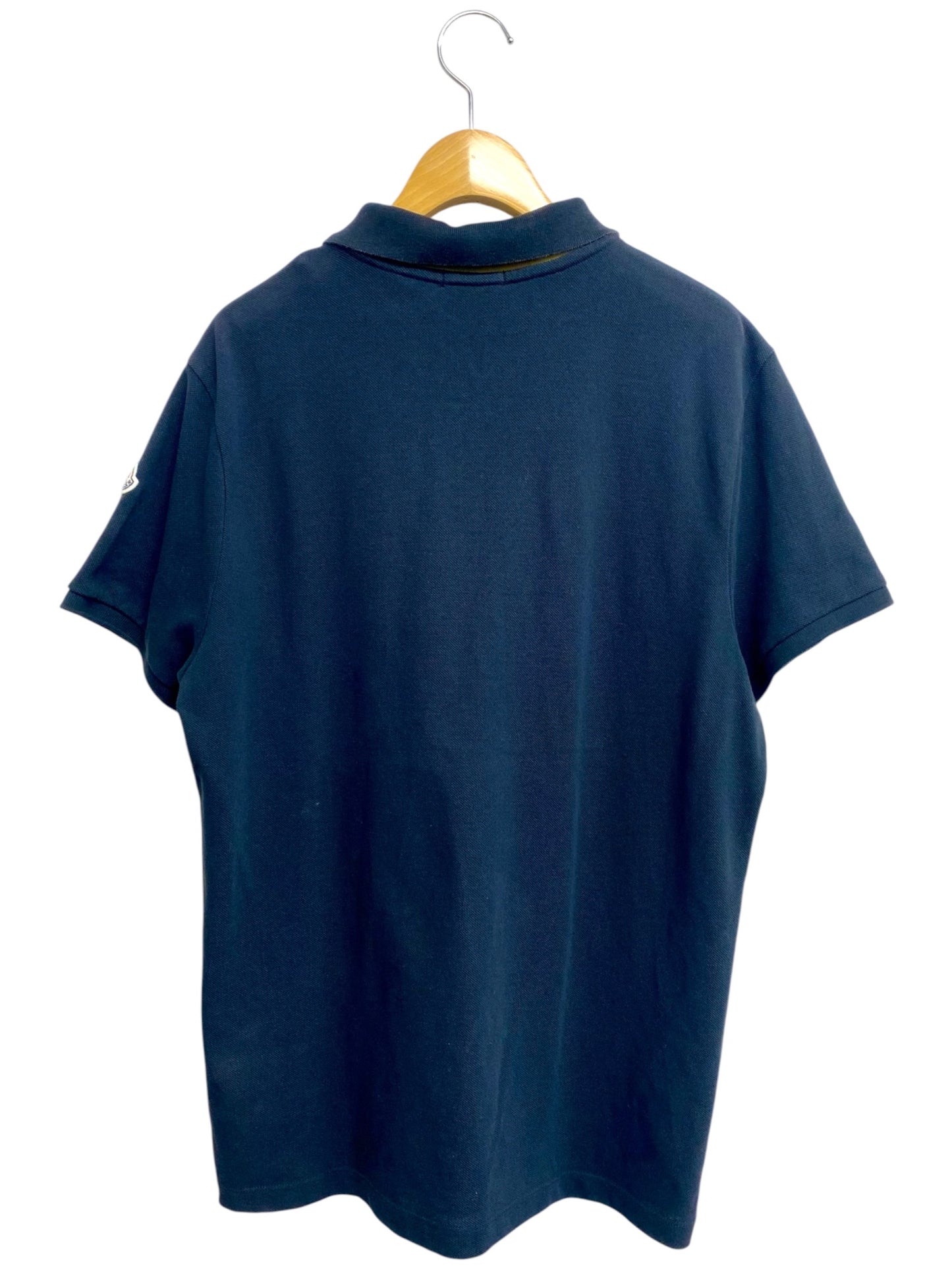 モンクレール MAGLIA POLO MANICA CORTA SHORT SLEEVED POLO SHIRT E10918305150 84556 ポロシャツ L ブラック コットン鹿の子(ピケ)生地 IT7HRCO3EA2W