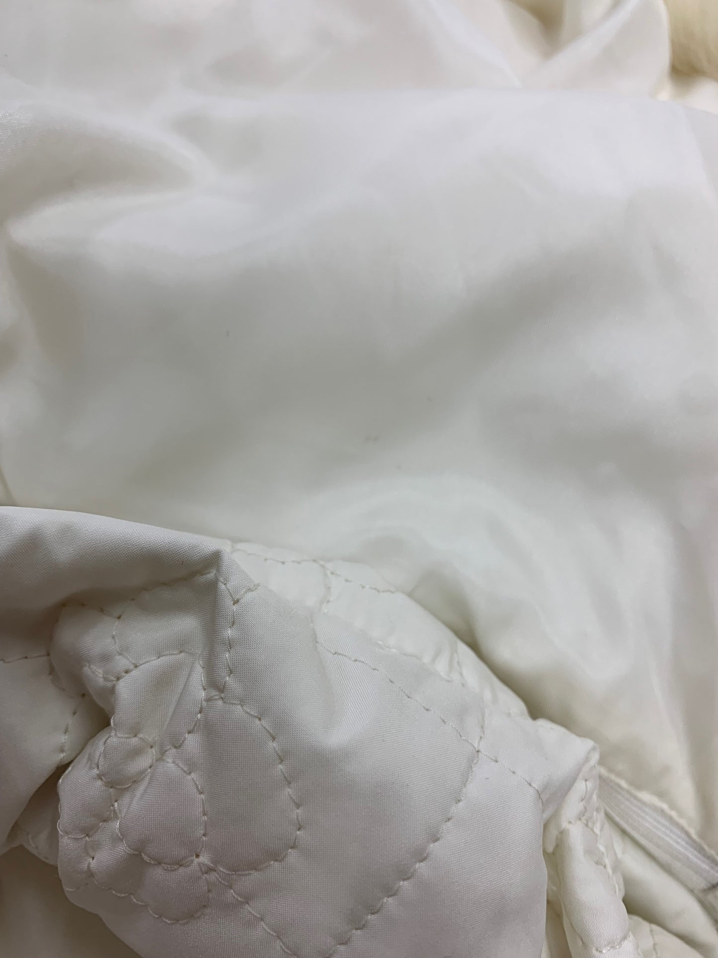 エムズグレイシー 929506 アウター 40 アイボリー 花 ファー キルティング ITWWP5RW3DL0