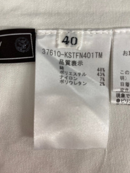 フォクシーブティック Sweater Little Crochet 37610 ニット 40 ホワイト SP品 ITD80D9M6OF0 【SALE】