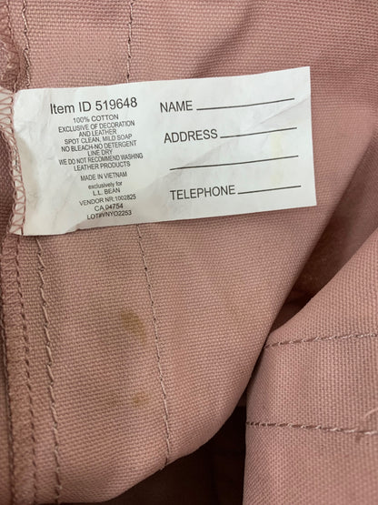 エルエルビーン 519648 トートバッグ ピンク LEE別注 ITLYQHOM6RM5