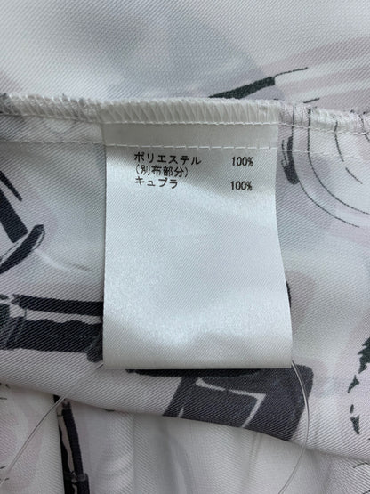 グレースクラス 02222 ワンピース 36 ホワイト コスメ柄 ITVDLAQ2IFLJ